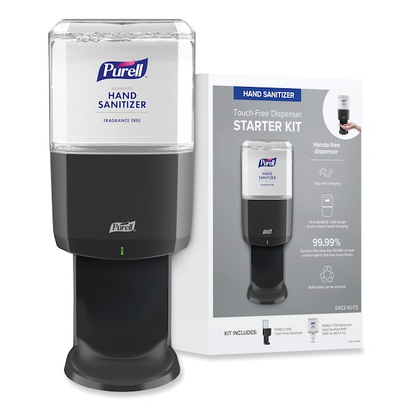 Purell Advanced Hand Sanitizer Foam ES6 Starter Kit, Graphite 6453-1G-FS - main